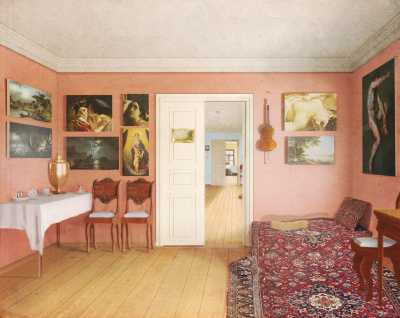 Reconstruction of Ivan Khrutsky, The Rooms of Ivan Khrutsky’s Estate (1855)