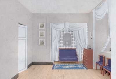 Deconstruction of Louis Bouilhet, A French Restoration Bedroom (1823)