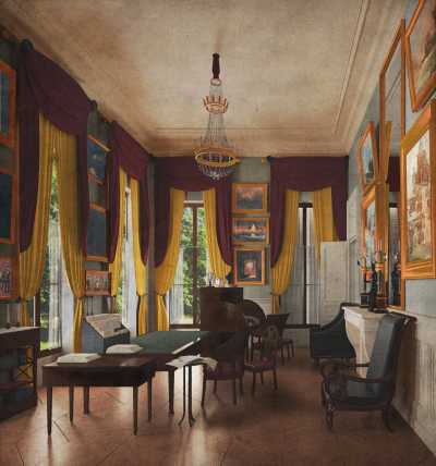 Reconstruction of James Roberts, The Study of King Louis-Philippe at Neuilly (1845)