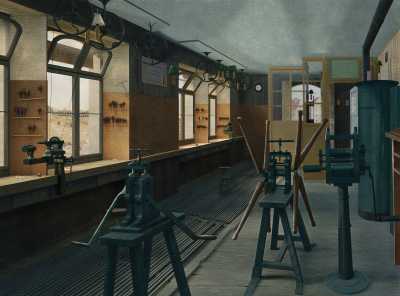 Reconstruction of Edouard Kaiser, Case-making Workshop (1893)
