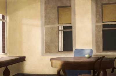 Reconstruction of Edward Hopper, City Sunlight (1954)