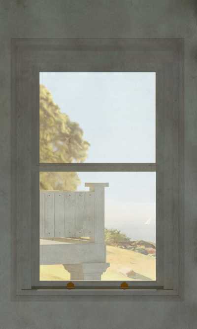 Deconstruction of Edward Hopper, Second Story Sunlight (1960)