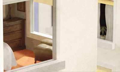 Reconstruction of Edward Hopper, Apartment Houses (1923)