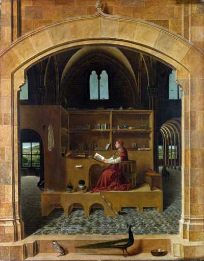 Saint Jerome in his Studio 
