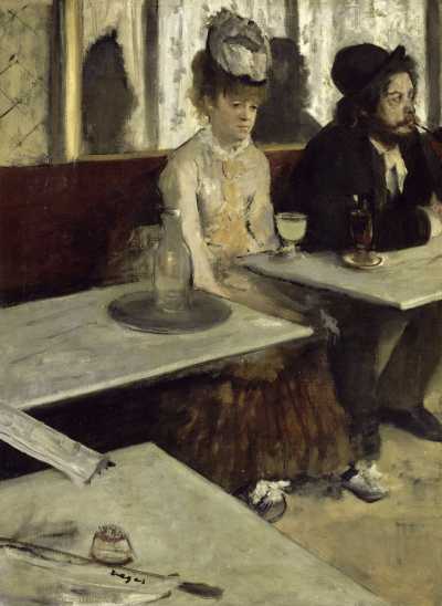 The Absinthe or In a Café