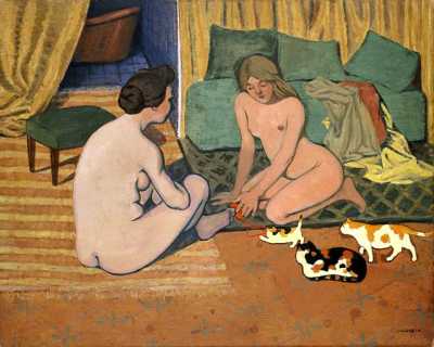 Naked Women in Cats