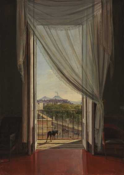A View of Naples Through a Window
