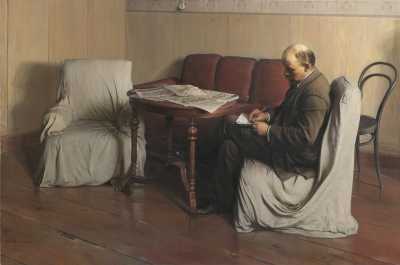 Vladimir Lenin in Smolny 