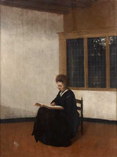 Woman Sitting at the Window