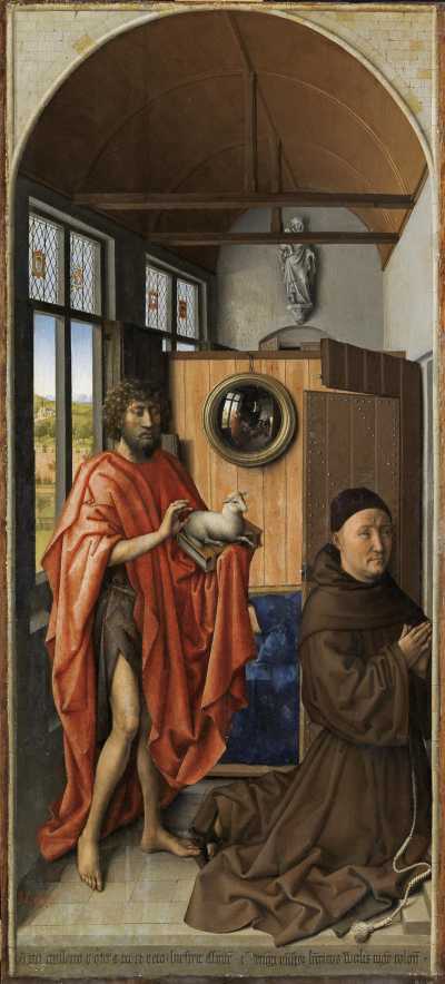 Saint John the Baptist with Heinrich von Werl